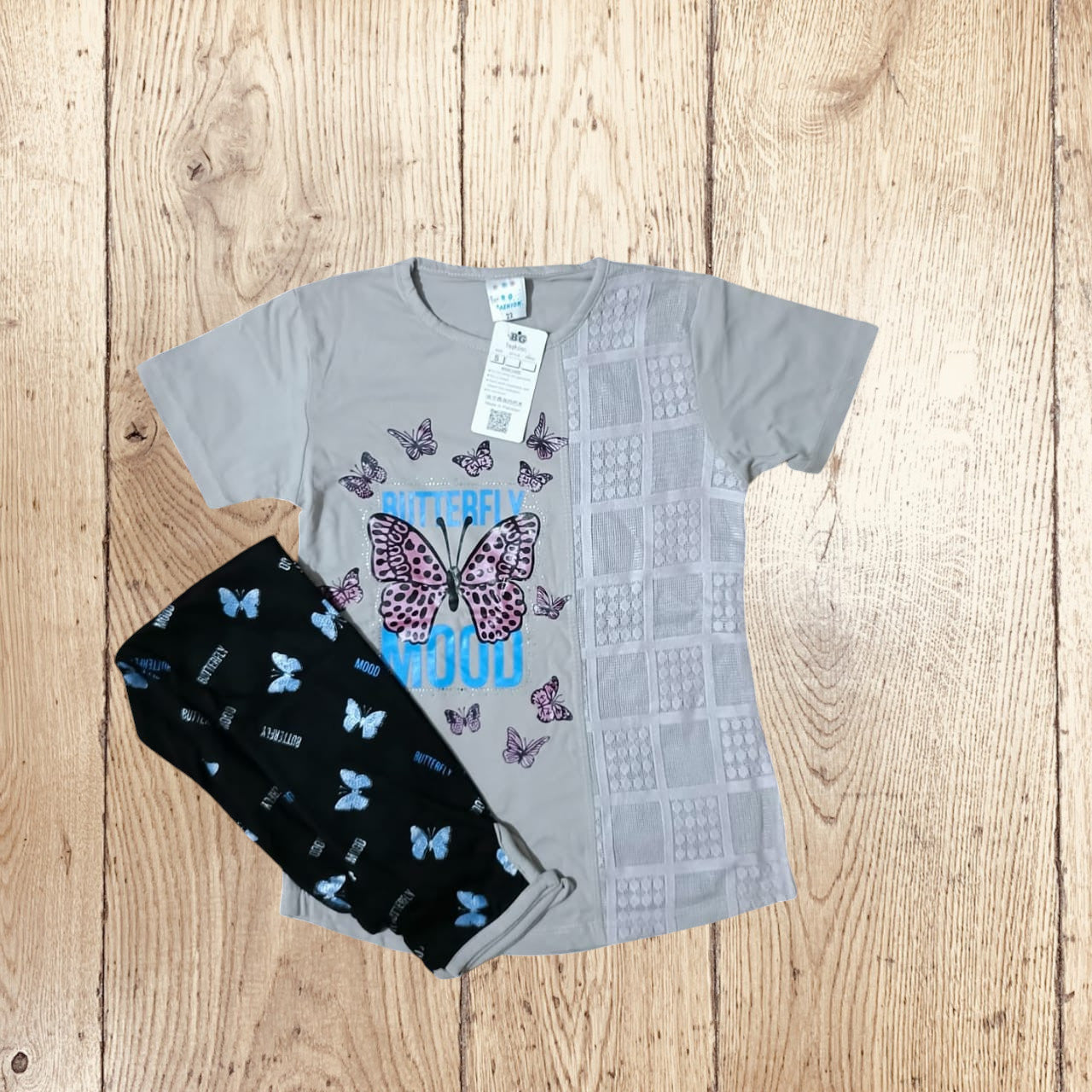 girls shirt trouser set