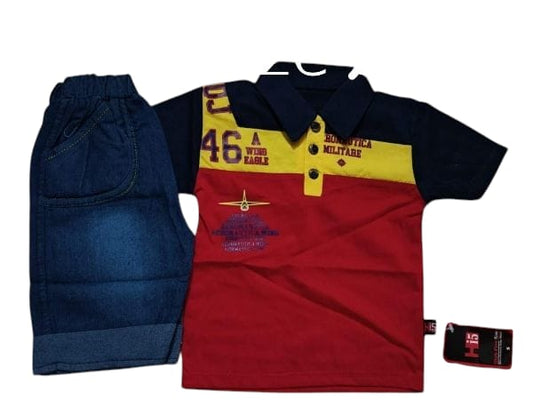 Boys  t-shirt with shorts