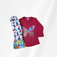girls shirt trouser set