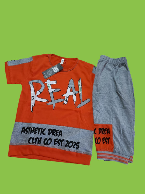 boys shirt shorts set