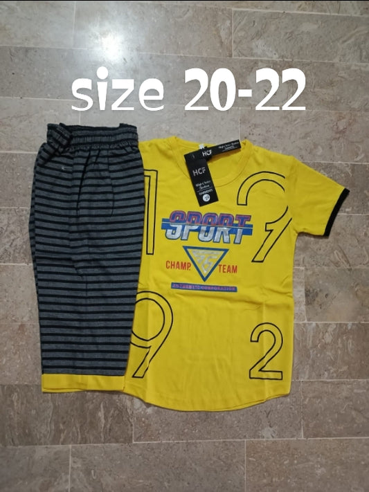 boys shirt shorts set
