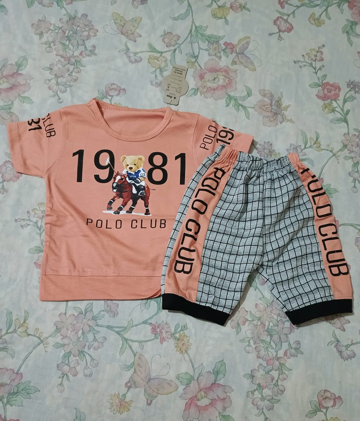 boys shirt shorts set