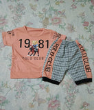 boys shirt shorts set