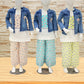 girls jacket shirt trouser set