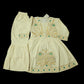 girls frock trouser set