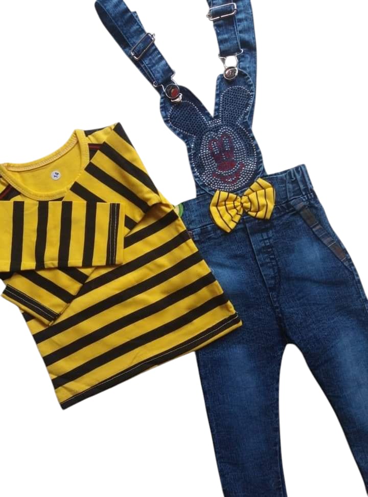girls romper shirt set