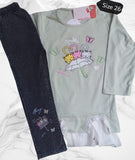 girls shirt pants set