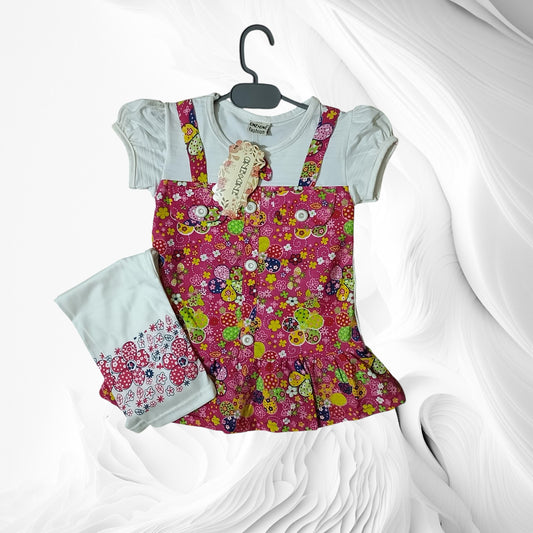 girls shirt trouser set