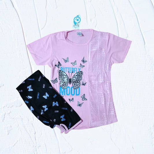 girls shirt trouser set