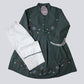 girls frock trouser set