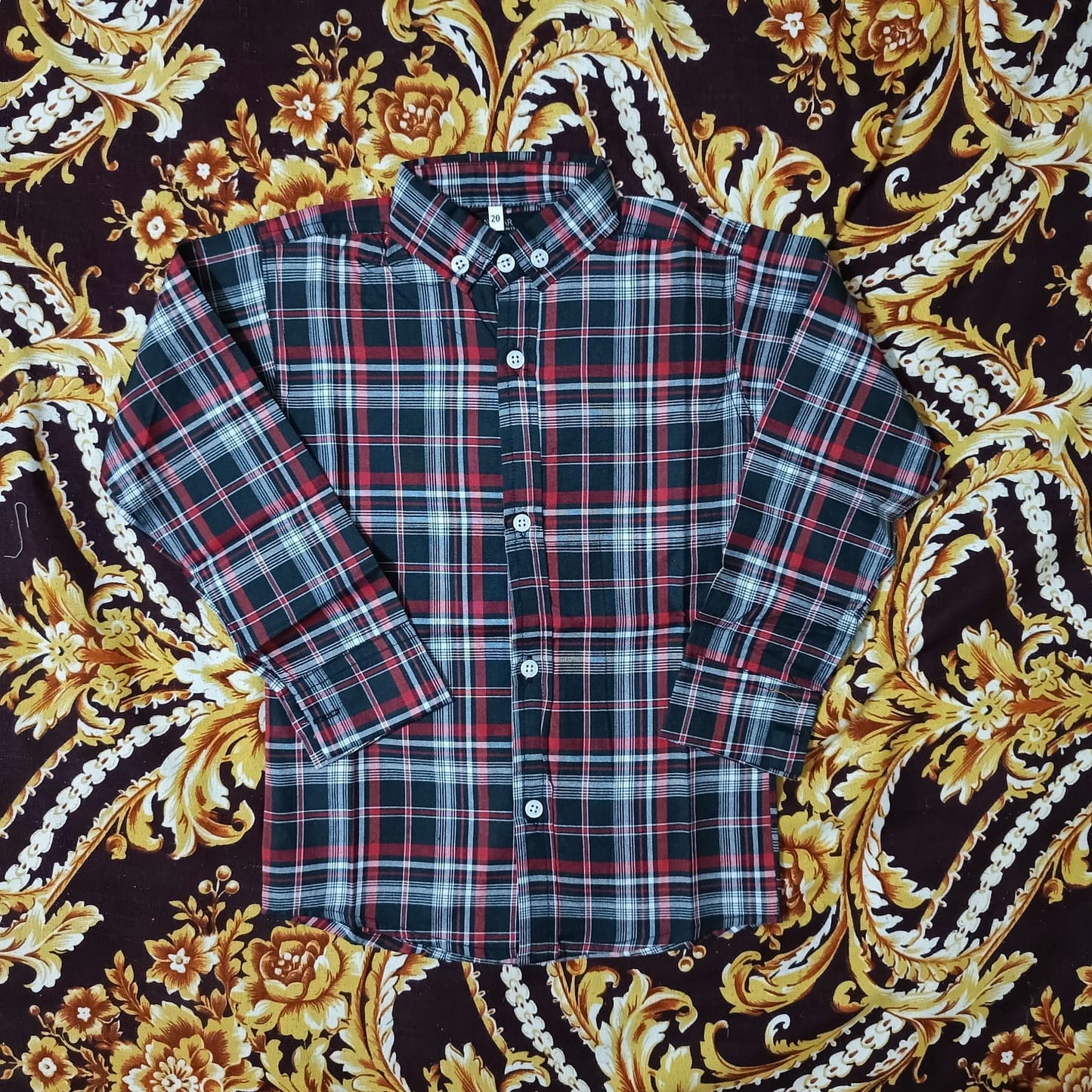 boys full sleeves cotton shirt