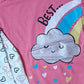 girls shirt trouser set