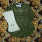girls frock trouser set