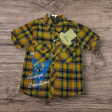 Half sleeves boys cotton shirt
