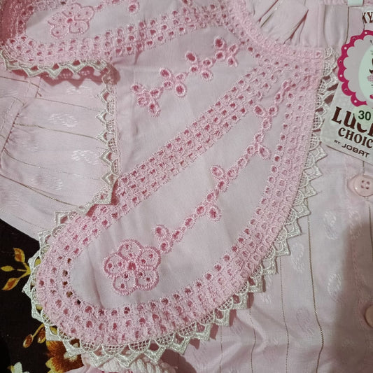 girls frock trouser set