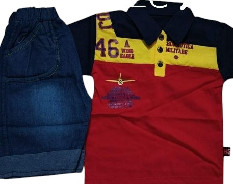 Boys  t-shirt with shorts