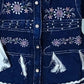 girls frock trouser set