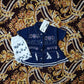 girls frock trouser set