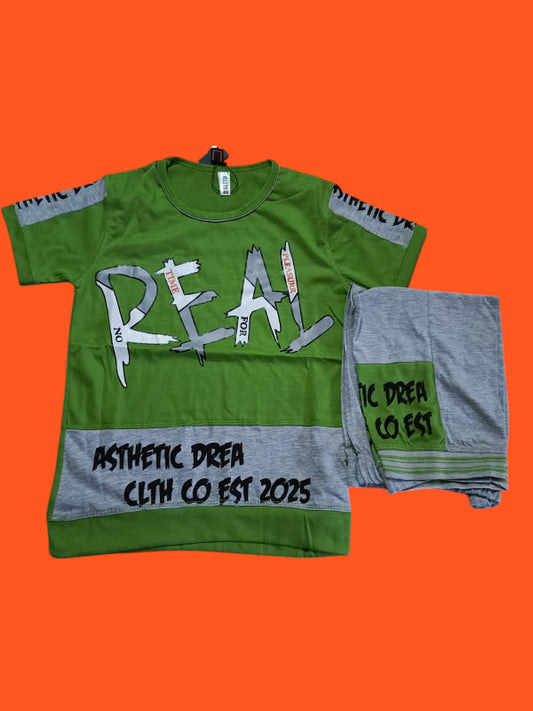 boys shirt shorts set