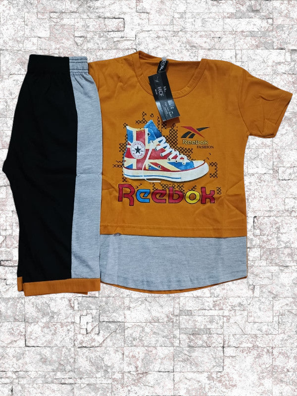 boys shirt shorts set