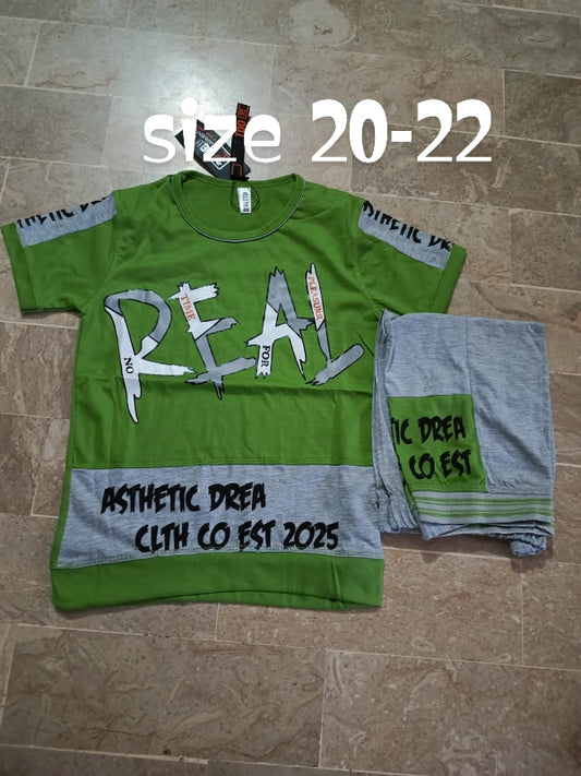 boys shirt shorts set