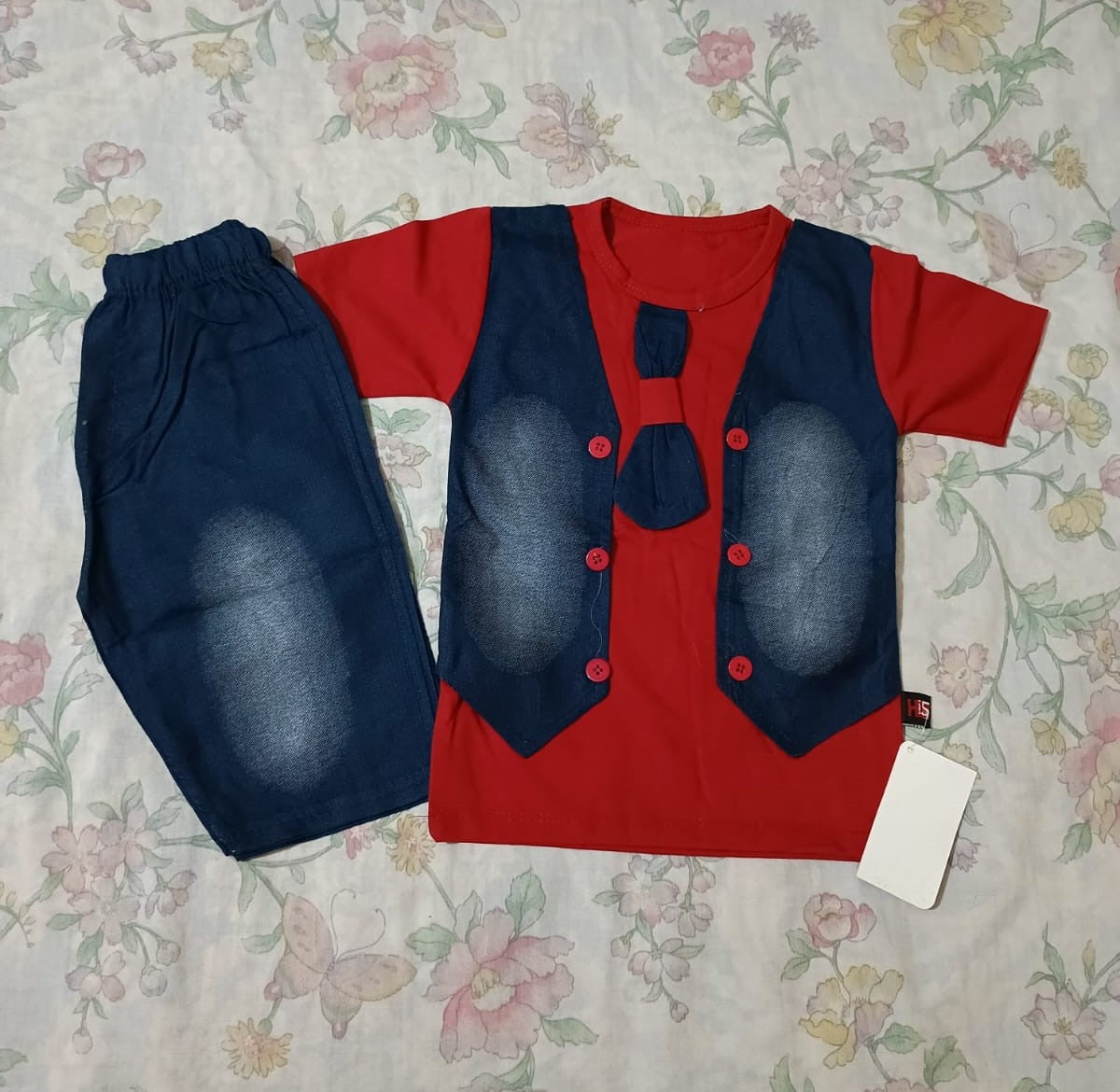 boys shirt shorts set