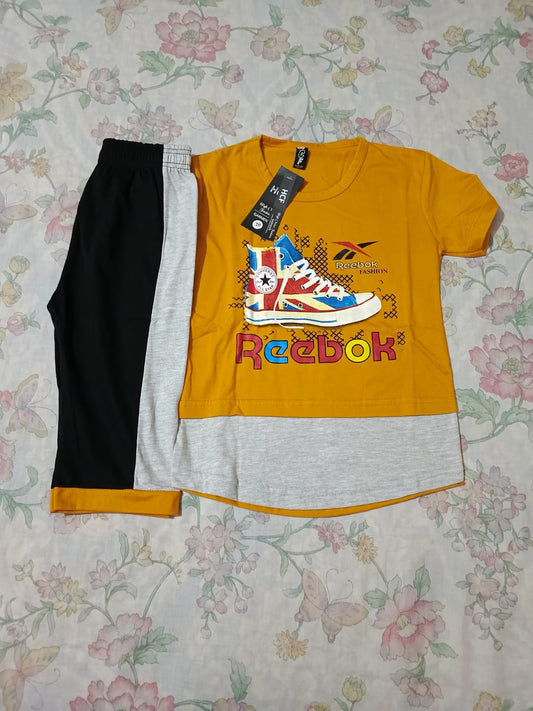 boys shirt shorts set