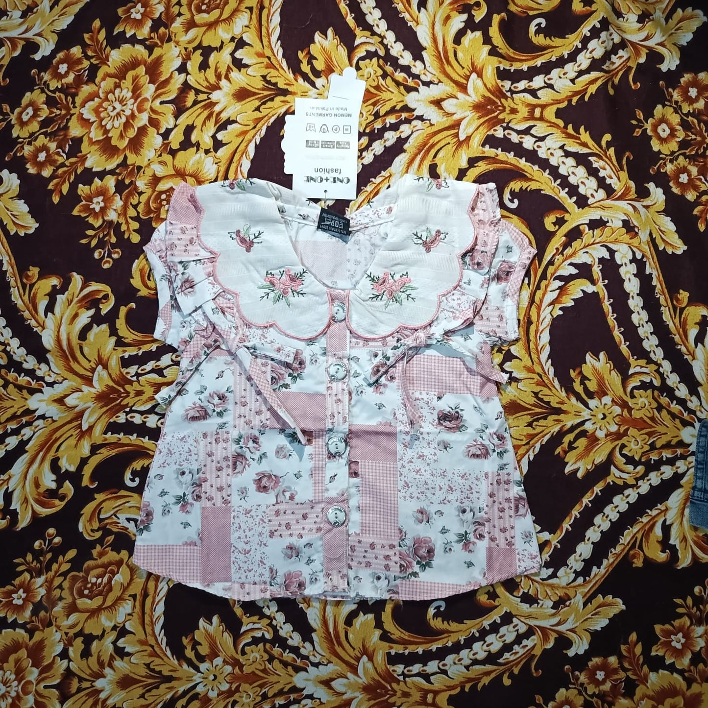 girls shirt capri set