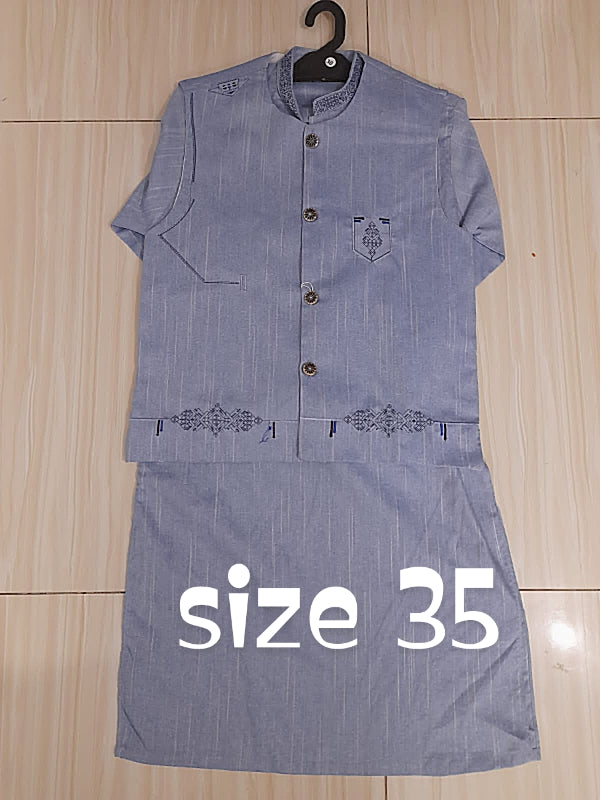 boys waist coat kurta shalwar