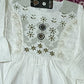 girls frock trouser set