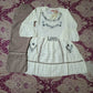 girls frock trouser set