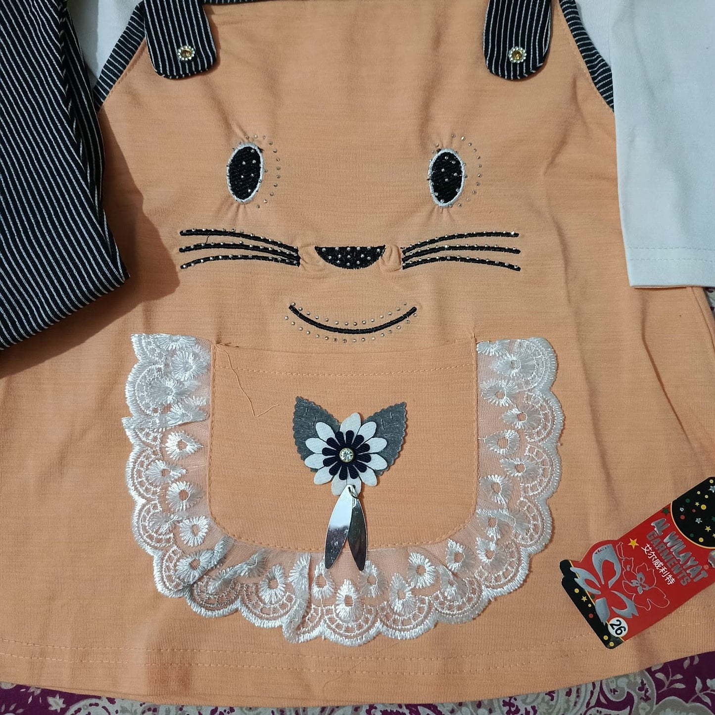 girls shirt tights set