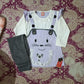 girls shirt tights set