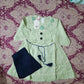 girls frock trouser set
