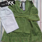 girls frock trouser set